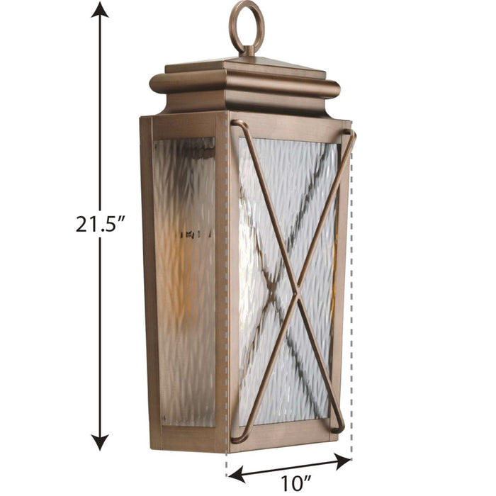 Progress Lighting Wakeford Collection 1 Light 60W Medium Base Wall Lantern Fixture (P560262-169)