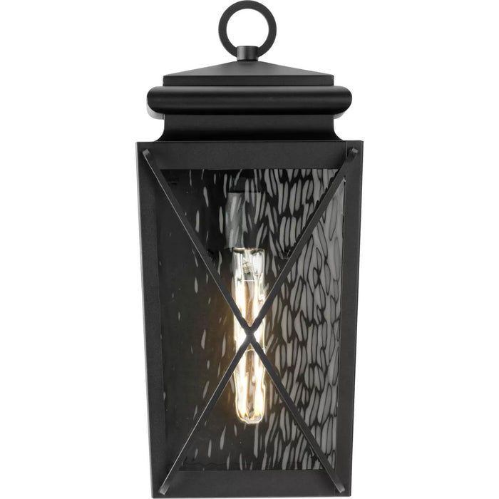 Progress Lighting Wakeford Collection 60W One-Light Wall Lantern Black (P560261-031)