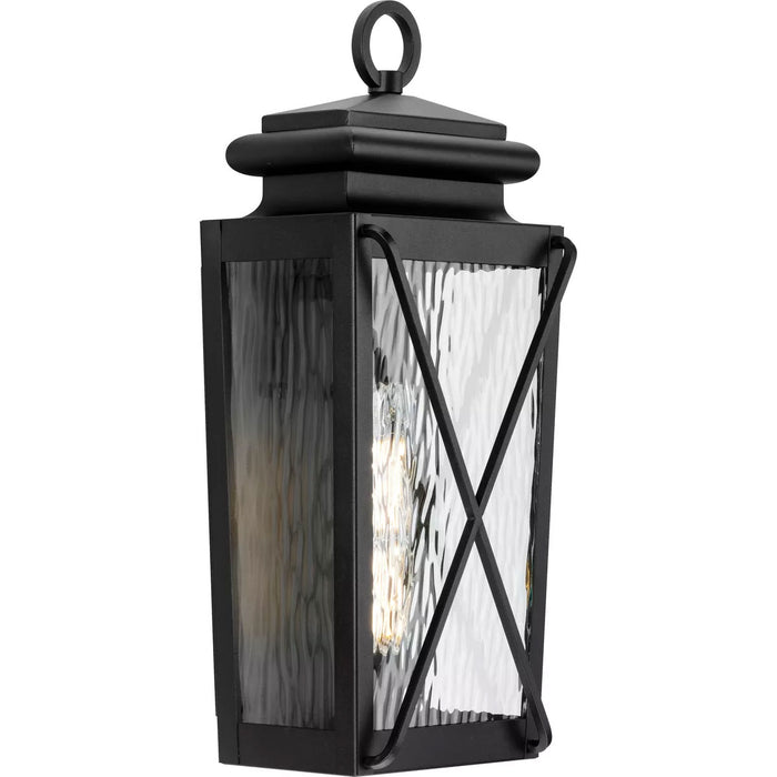 Progress Lighting Wakeford Collection 60W One-Light Wall Lantern Black (P560261-031)