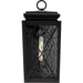 Progress Lighting Wakeford Collection 60W One-Light Wall Lantern Black (P560262-031)