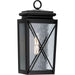 Progress Lighting Wakeford Collection 60W One-Light Wall Lantern Black (P560262-031)