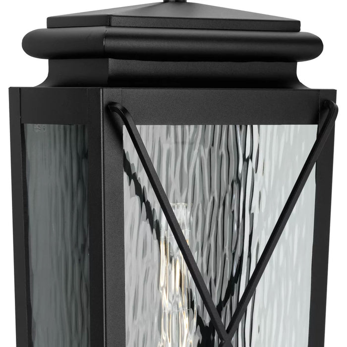 Progress Lighting Wakeford Collection 60W One-Light Wall Lantern Black (P560262-031)