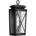 Progress Lighting Wakeford Collection 60W One-Light Wall Lantern Black (P560262-031)