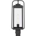 Progress Lighting Walcott Collection 60W One-Light Post Lantern Black (P540090-031)