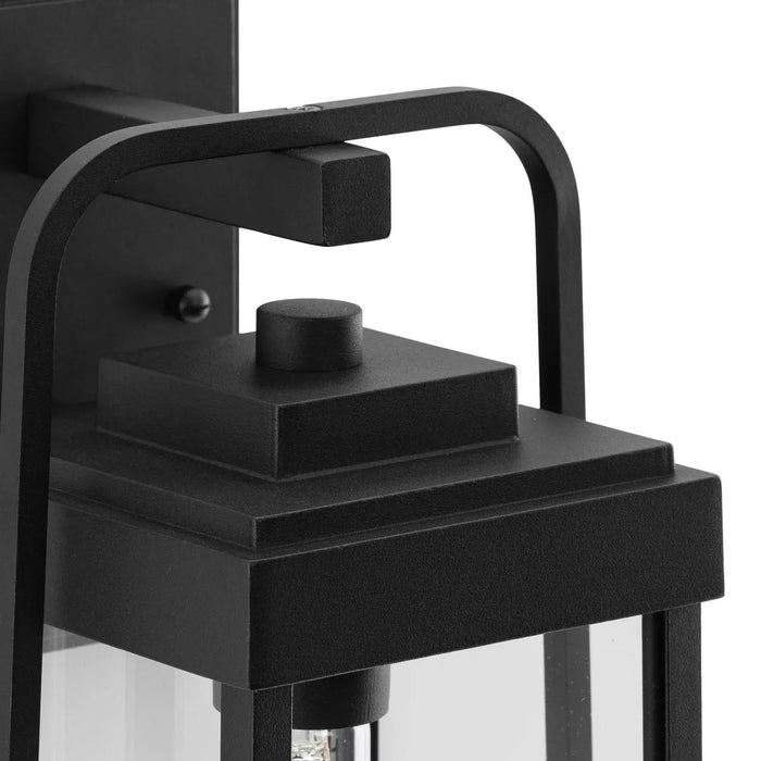 Progress Lighting Walcott Collection 60W One-Light Wall Lantern Black (P560286-031)