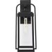 Progress Lighting Walcott Collection 60W One-Light Wall Lantern Black (P560287-031)