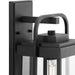 Progress Lighting Walcott Collection 60W One-Light Wall Lantern Black (P560287-031)