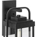 Progress Lighting Walcott Collection 60W One-Light Wall Lantern Black (P560287-031)