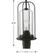 Progress Lighting Watch Hill Collection 1 Light 60W Medium Base Post Lantern Fixture (P540292-031)