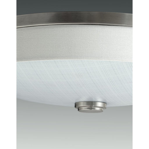 Progress Lighting Weaver LED Collection Three-Light LED 22 Inch Flush Mount 3000K (P3612-0930K9)