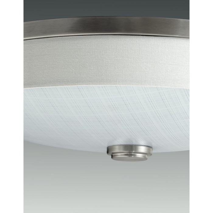 Progress Lighting Weaver LED Collection Three-Light LED 22 Inch Flush Mount 3000K (P3612-0930K9)