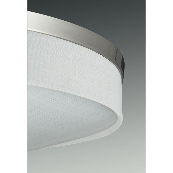 Progress Lighting Weaver LED Collection Two-Light LED 16 Inch Flush Mount 3000K (P3611-0930K9)