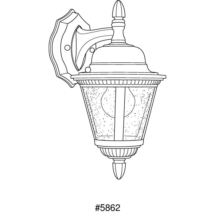 Progress Lighting Westport Collection One-Light Small Wall Lantern (P5862-20)