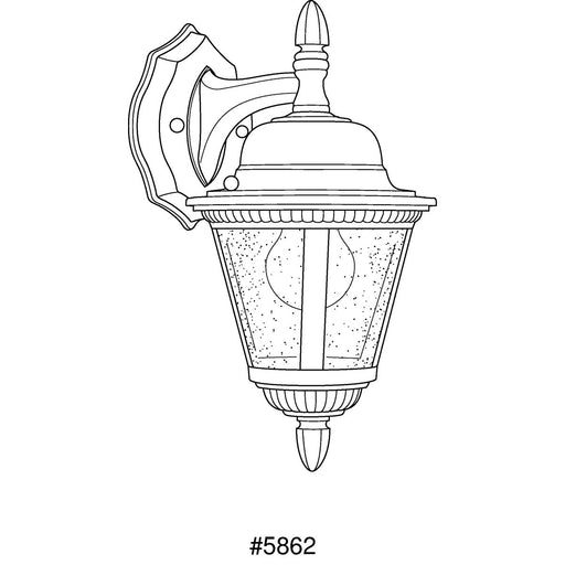 Progress Lighting Westport Collection One-Light Small Wall Lantern (P5862-31)