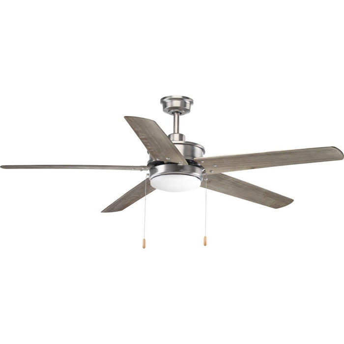 Progress Lighting Whirl Collection 60 Inch Five Blade Ceiling Fan 3000K (P2574-8130K)