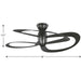 Progress Lighting Willacy Collection 48 Inch Ceiling Fan (P250063-031)