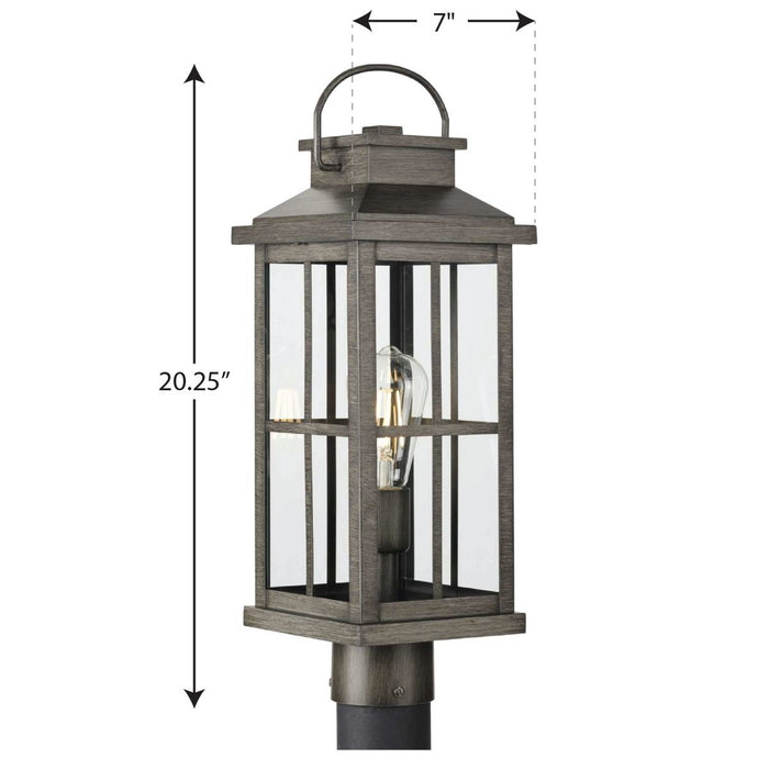 Progress Lighting Williamston Collection 1 Light 100W Medium Base Post Lantern Fixture (P540095-103)