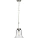 Progress Lighting Winslett Collection Brushed Nickel One-Light Mini-Pendant (P500238-009)