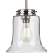 Progress Lighting Winslett Collection Brushed Nickel One-Light Mini-Pendant (P500238-009)