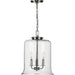 Progress Lighting Winslett Collection Brushed Nickel Three-Light Pendant (P500239-009)