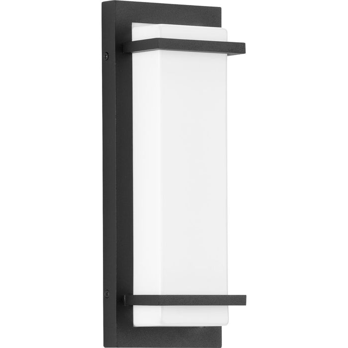 Progress Lighting Z-1080 LED Collection Black One-Light Small LED Outdoor Sconce 3000K (P560210-031-30)