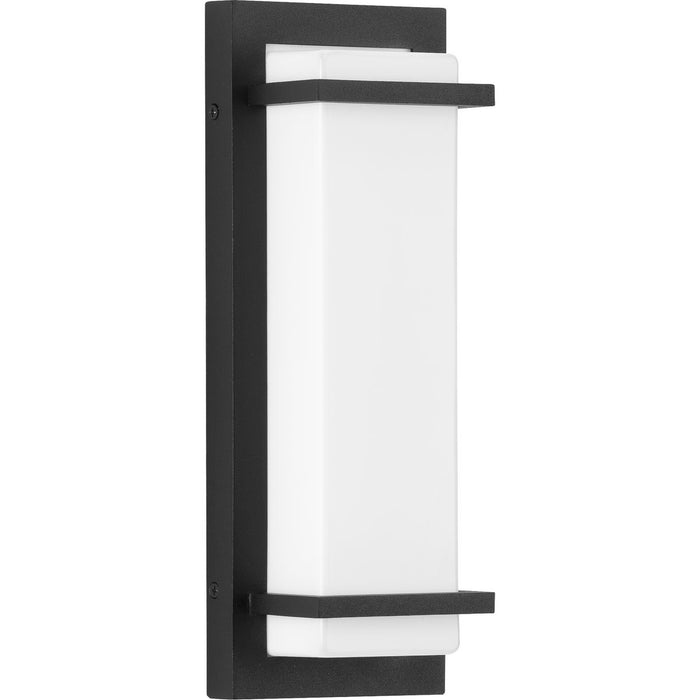 Progress Lighting Z-1080 LED Collection Black One-Light Small LED Outdoor Sconce 3000K (P560210-031-30)