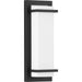 Progress Lighting Z-1080 LED Collection Black One-Light Small LED Outdoor Sconce 3000K (P560210-031-30)