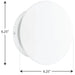 Progress Lighting Z-2020 Collection 1 Light 9W LED Wall Sconce (P560260-028-30)