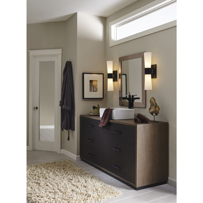 Progress Lighting Zura Collection Two-Light Bath And Vanity (P300062-031)