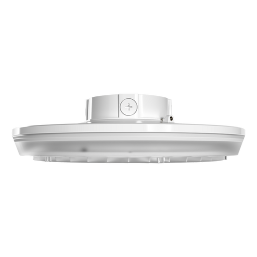 RAB Porto Field Adjustable LED Garage Light 110W/95W/80W 3500K/4000K/5000K Round 480V On/Off Photocell White (PRT110RW/480)