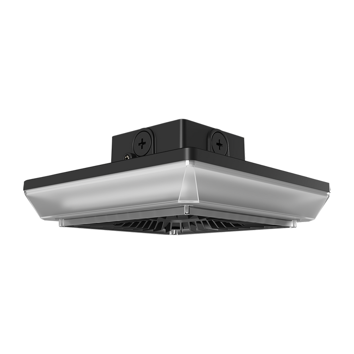 RAB Porto Field Adjustable LED Garage Light 55W/42W/30W 3500K/4000K/5000K Square 480V On/Off Photocell Bronze (PRT55S/480)