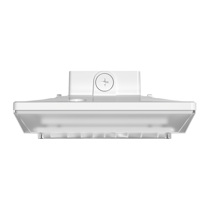 RAB Porto Field Adjustable LED Garage Light 55W/42W/30W 3500K/4000K/5000K Square On/Off Photocell Battery Backup White (PRT55SW/E)