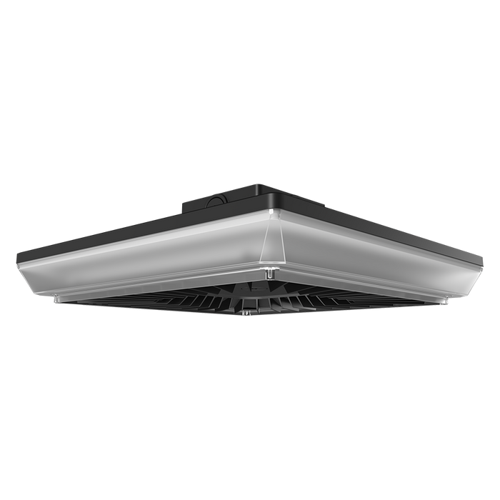 RAB Porto Field Adjustable LED Garage Light 80W/70W/60W 3500K/4000K/5000K Square 480V On/Off Photocell Bronze (PRT80S/480)