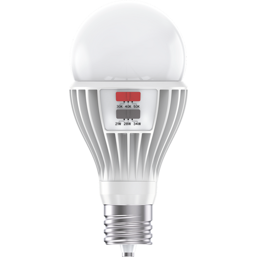 RAB LED PS30 Lamp EX39 Base Wattage/CCT Selectable 34W/28W/21W 3000K/4000K/5000K 80 CRI 120-277V (PS30-34S-EX39-8CCT-DIM-UNV)