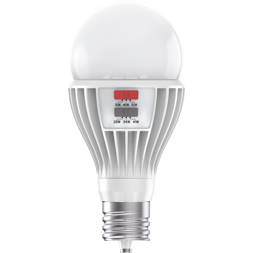 RAB LED PS30 Lamp EX39 Base Wattage/CCT Selectable 41W/34W/28W 3000K/4000K/5000K 80 CRI 120-277V (PS30-41S-EX39-8CCT-DIM-UNV)