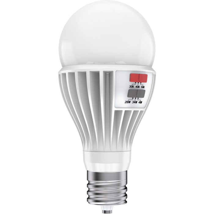 RAB LED PS30 Lamp EX39 Base Wattage/CCT Selectable 41W/34W/28W 3000K/4000K/5000K 80 CRI 120-277V (PS30-41S-EX39-8CCT-DIM-UNV)