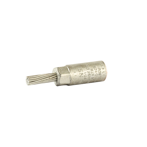 NSI Bi Metallic Pin Terminal 1 AWG Wire Size 3 AWG Tin Plated Stranded Cooper Pin Aluminum (PT1)