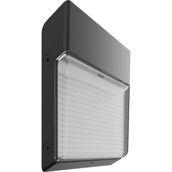 RAB PWLED LED Wall Pack Wattage/CCT Selectable 72W/41W/13W 3000K/4000K/5000K Wall Mount 0-10V Dimming 120-277V Bronze (PWLED)