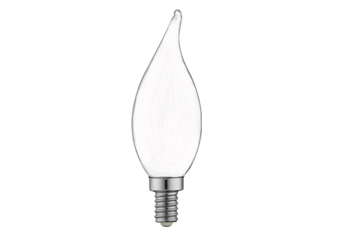QLS 3W LED F10 5000K 250Lm 120V 80 CRI Candelabra E12 Base Dimmable Bulb (FF11D2550EE12W)