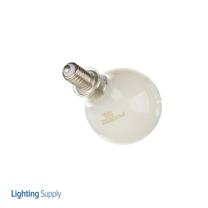 QLS 4W LED G16 2700K 320Lm 120V 80 CRI Candelabra E12 Base Dimmable Bulb (FG16D4027EE12W)