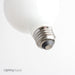 QLS 4W LED G25 2700K 350Lm 120V 80 CRI Medium E26 Base Dimmable Bulb (FG25D4027EW)
