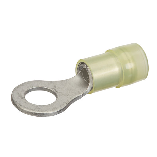 NSI 12-10 AWG Nylon Insulated Ring #6 Stud-50 Per Pack (R12-6N)