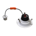 RAB 4 Inch LED Retrofit Downlight Wattage/CCT Selectable 7W/6W/5W 2700K/3000K/3500K/4000K/5000K Smooth Trim 90 CRI White (R34X-4)
