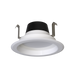 RAB 4 Inch LED Retrofit Downlight Wattage/CCT Selectable 7W/6W/5W 2700K/3000K/3500K/4000K/5000K Smooth Trim 90 CRI White (R34X-4)
