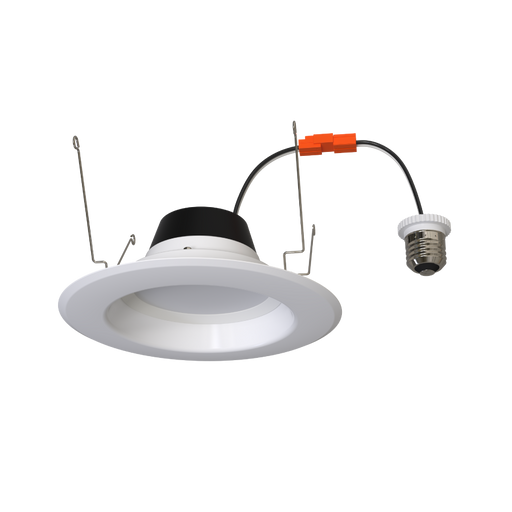 RAB 6 Inch LED Retrofit Downlight Wattage/CCT Selectable 14W/11W/7.5W 2700K/3000K/3500K/4000K/5000K Smooth Trim 90 CRI White (R34X-6)