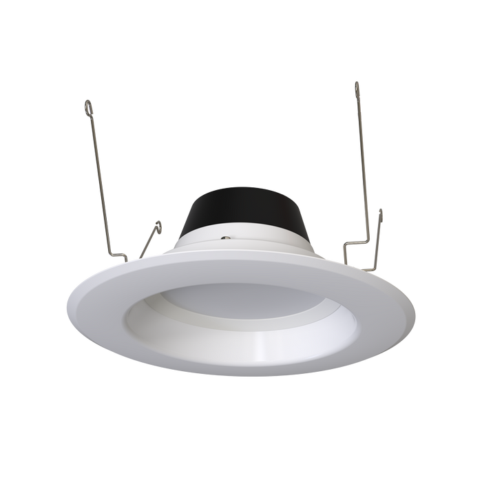 RAB 6 Inch LED Retrofit Downlight Wattage/CCT Selectable 14W/11W/7.5W 2700K/3000K/3500K/4000K/5000K Smooth Trim 90 CRI White (R34X-6)