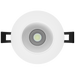 RAB 3 Inch LED Recessed Downlight 9W 90 CRI CCT Field Adjustable 2700K/3000K/3500K/4000K/5000K Triac Dimming Round White Baffle Trim (R3-9B)