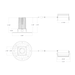 RAB LED Trimless Downlight 3 Inch Square 15W CCT Selectable 2700K/3000K/3500K/4000K/5000K 1000Lm 90 CRI 38 Degree Beam Angle Triac Dimming Black Smooth (R3STLB)