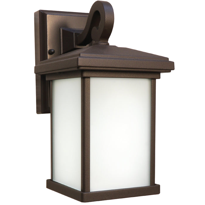 Feit Electric 11 Inch OneSync Landscape 120V Bronze Square Decorative Lantern CCT Selectable 2700K-6500K (LAN11SQ/SYNC/BZ)