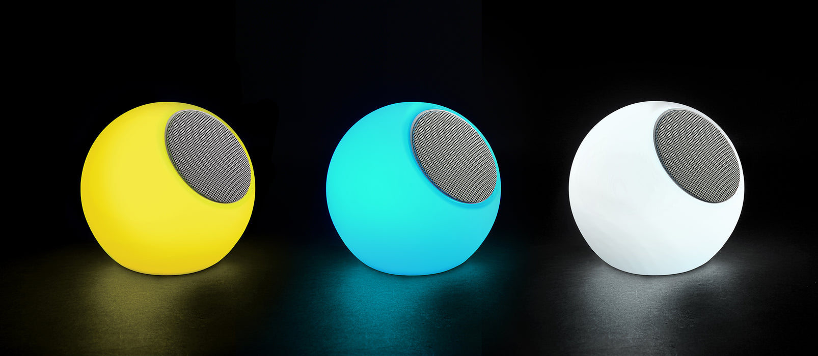 Feit Electric 8 Inch Rechargeable Color Changing LED ORB With Bluetooth Speaker (BTORB8RGBWBAT)